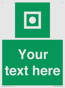 Custom sign safe condition Shipboard general alarm